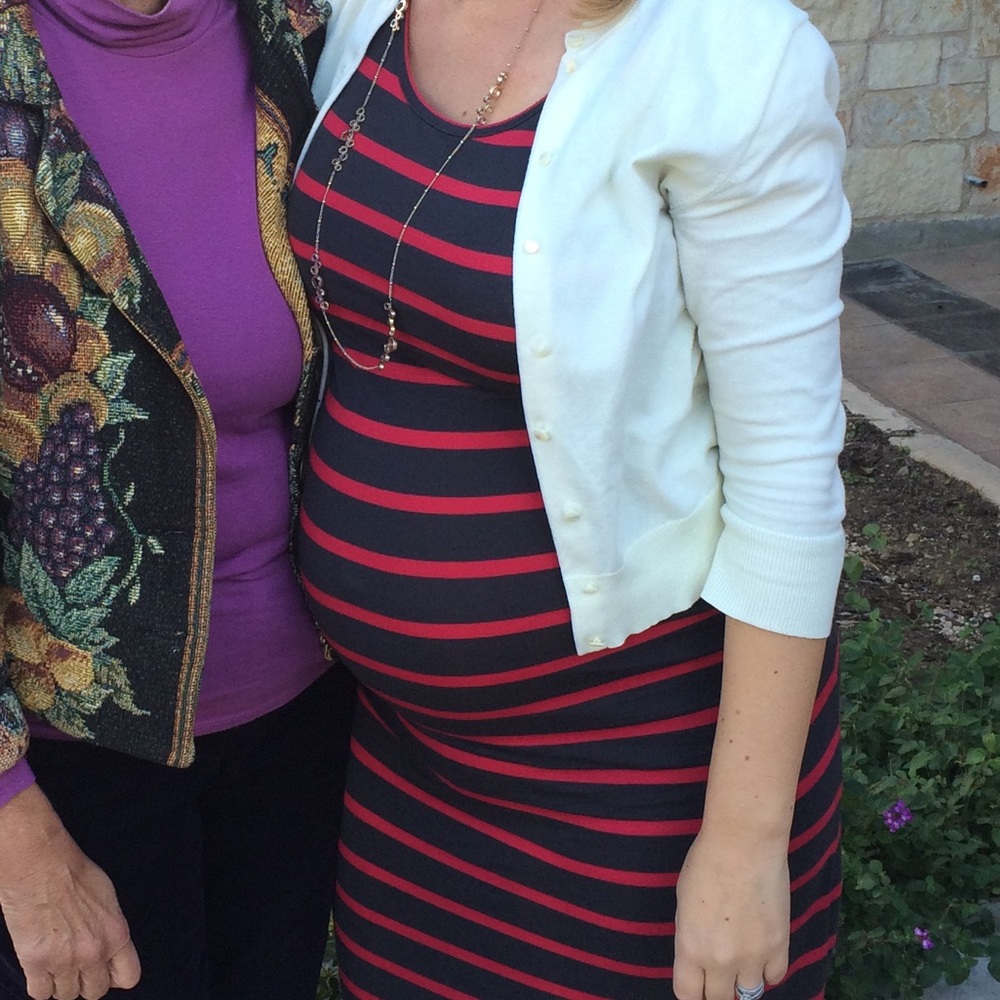 Maternity bodycon dress